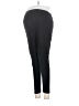 Feathers Solid Black Active Pants Size Med Maternity - photo 1