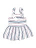 Splendid 100% Rayon Stripes White Dress Size 2T - photo 2