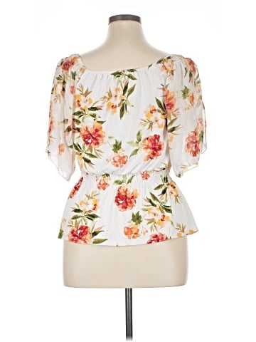 Perseption Concept Short Sleeve Blouse (view 2)