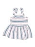 Splendid 100% Rayon Stripes White Dress Size 2T - photo 1