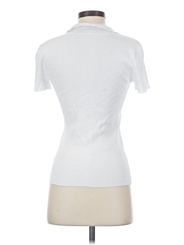 Ecru Short Sleeve Top (view 2)