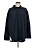 Gap Solid Blue Long Sleeve Blouse Size M - photo 1
