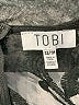 TOBI 100% Polyester Hearts Black Romper Size XS - photo 3