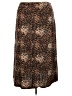 Faded Glory Animal Print Brown Casual Skirt Size 4X - photo 2