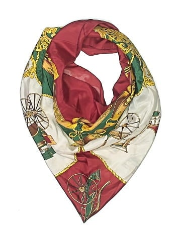 Marcelle Griffon Silk Scarf (view 1)