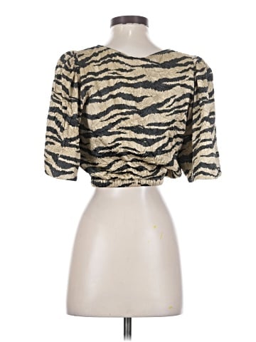 Ganni Short Sleeve Top (view 2)