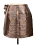 Lovers + Friends Metallic Silver Formal Skirt Size L - photo 2