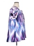 One World Purple Short Sleeve Blouse Size XL - photo 4