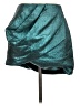 NBD Metallic Teal Casual Skirt Size L - photo 1