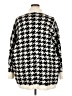 Torrid Houndstooth Ivory Cardigan Size 3X Plus (3) - photo 2