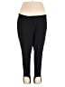 Torrid Solid Black Active Pants Size 3X Plus (3) - photo 1