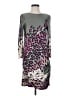 Tibi Animal Print Gray Casual Dress Size S - photo 1