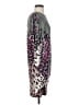 Tibi Animal Print Gray Casual Dress Size S - photo 4