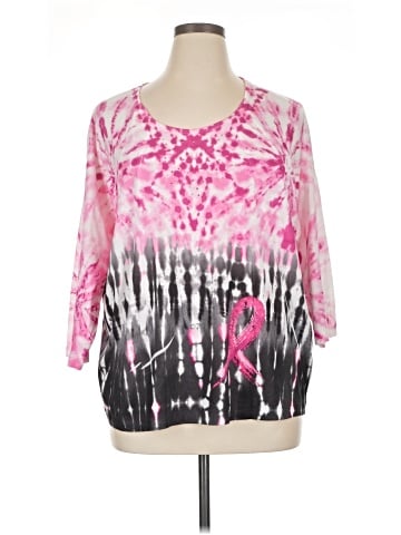 Style&Co 3/4 Sleeve T-Shirt (view 1)
