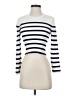 Rails Stripes White Turtleneck Sweater Size S - photo 1