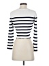 Rails Stripes White Turtleneck Sweater Size S - photo 2