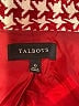 Talbots Houndstooth Red Jacket Size 10 - photo 6
