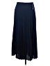 J.Crew 100% Polyester Solid Blue Formal Skirt Size XS - photo 2