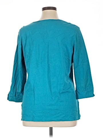 Susan Graver 3/4 Sleeve T-Shirt (view 2)