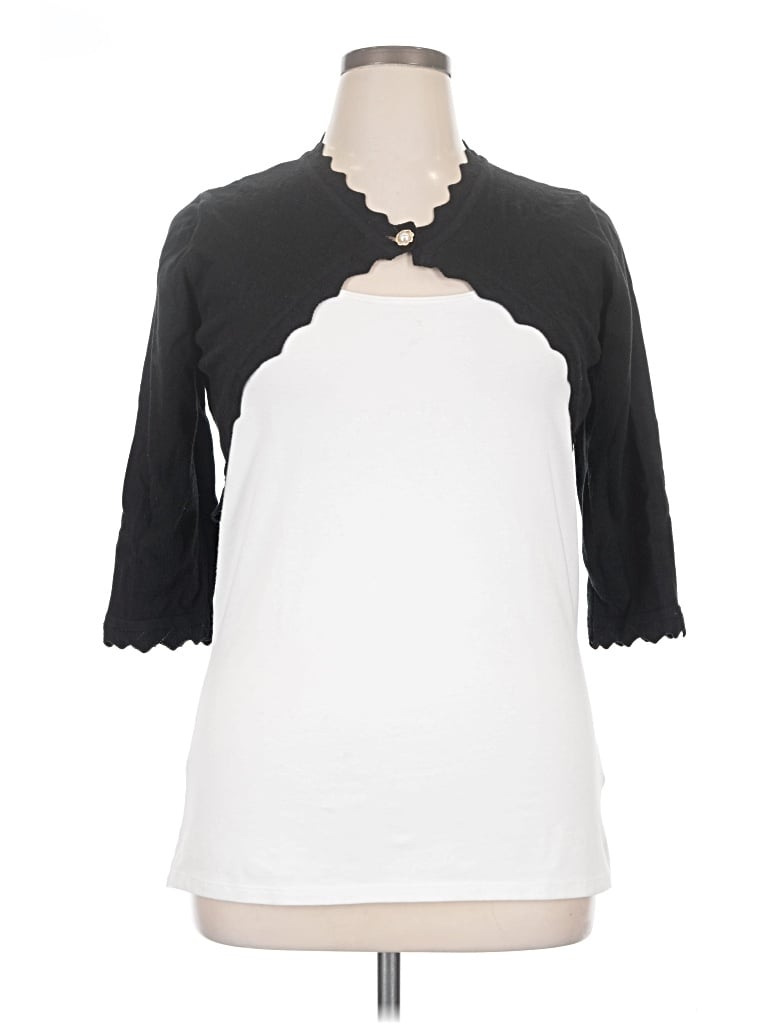 Pre-owned Zeagoo Cardigan Sweater In Black