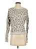 Rails Animal Print Silver Pullover Sweater Size S - photo 1