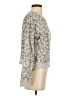 Rails Animal Print Silver Pullover Sweater Size S - photo 4