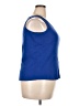 Avenue 100% Cotton Blue Tank Top Size 22 Plus - photo 4
