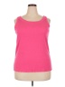 Avenue 100% Cotton Pink Tank Top Size 22 Plus - photo 1