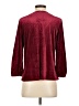 Unbranded Burgundy 3/4 Sleeve Blouse Size S - photo 2