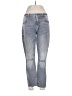 CAbi Hearts Silver Jeans Size 8 - photo 1