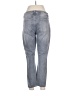 CAbi Hearts Silver Jeans Size 8 - photo 2