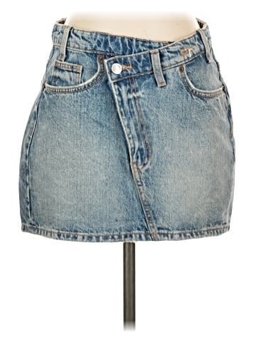 Zara Denim Skirt (view 1)