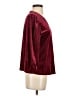 Unbranded Burgundy 3/4 Sleeve Blouse Size S - photo 4