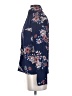Primark 100% Polyester Floral Blue Long Sleeve Blouse Size 2 - photo 5
