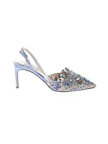 Rene Caovilla Jeweled Lace Slingback Pumps (view 1)