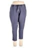 Natural Reflections Solid Blue Casual Pants Size XXL - photo 1