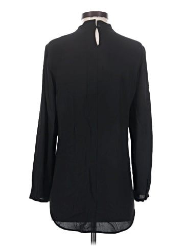Eileen Fisher Long Sleeve Silk Top (view 2)