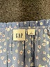 Gap 100% Polyester Blue 3/4 Sleeve Blouse Size L - photo 7