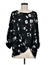 Gibson Black 3/4 Sleeve Blouse Size M - photo 1