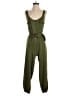 Luna Chix Solid Green Jumpsuit Size S - photo 1