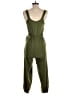 Luna Chix Solid Green Jumpsuit Size S - photo 2