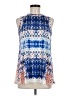 AGB Blue Sleeveless Blouse Size M - photo 1