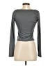 Tresser Gray Long Sleeve Top Size S - photo 2