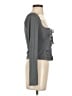 Tresser Gray Long Sleeve Top Size S - photo 4