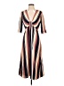 Leith Stripes Tan Casual Dress Size S - photo 1