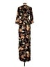 Jessica Simpson 100% Polyester Black Casual Dress Size Sm Maternity - photo 2