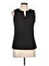 Talbots Black Sleeveless Blouse Size L - photo 1