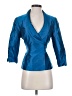Kay Unger 100% Silk Blue Silk Blazer Size 4 - photo 1