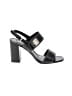Prada 100% Leather Black Sandals Size EU 38 1/2 - photo 1