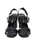 Prada 100% Leather Black Sandals Size EU 38 1/2 - photo 2